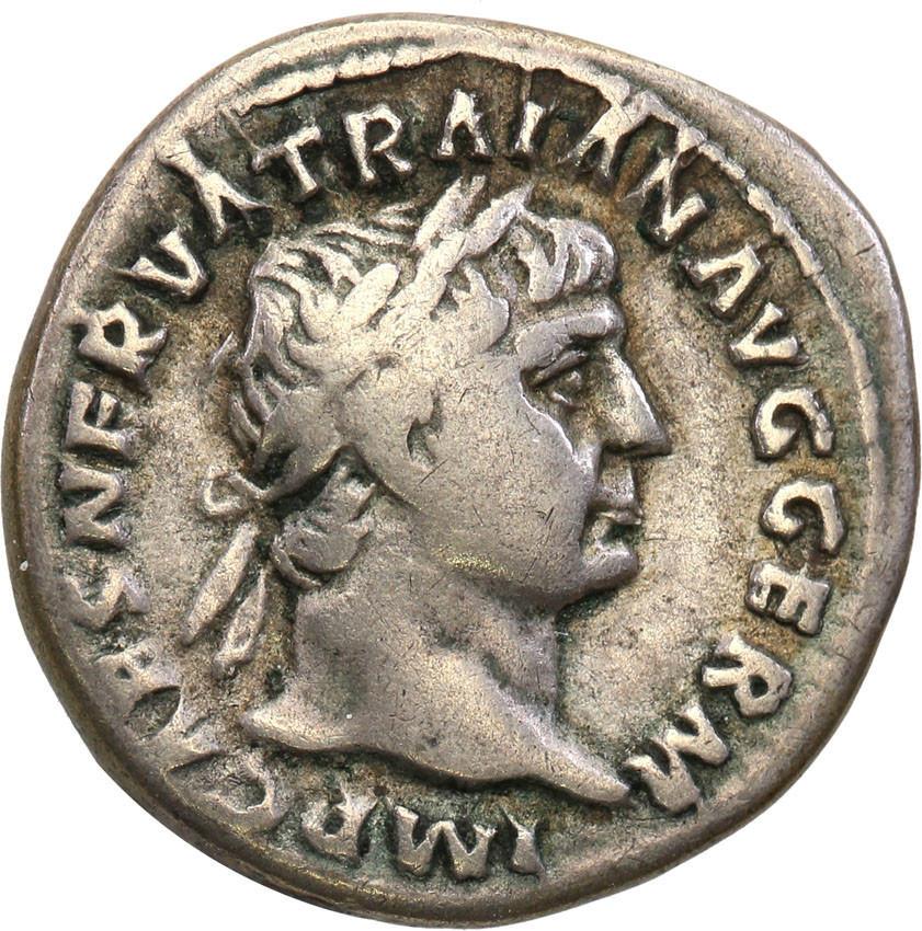 Cesarstwo Rzymskie. Trajan 98-117, denar 101-102